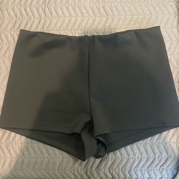 Alice + Olivia Elegant Black High Waist Shorts